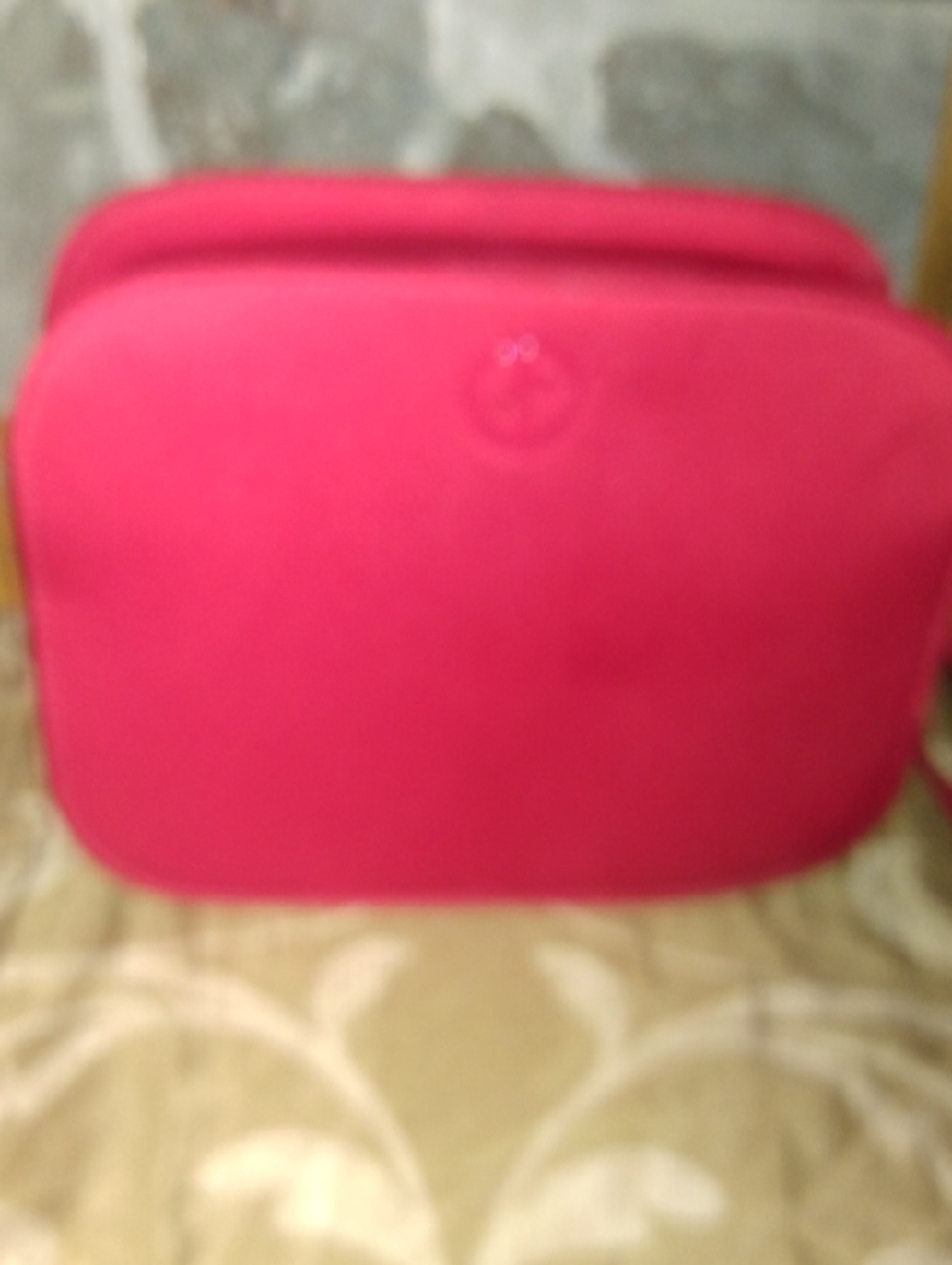 Giorgio Armani Red  Cosmetic Case